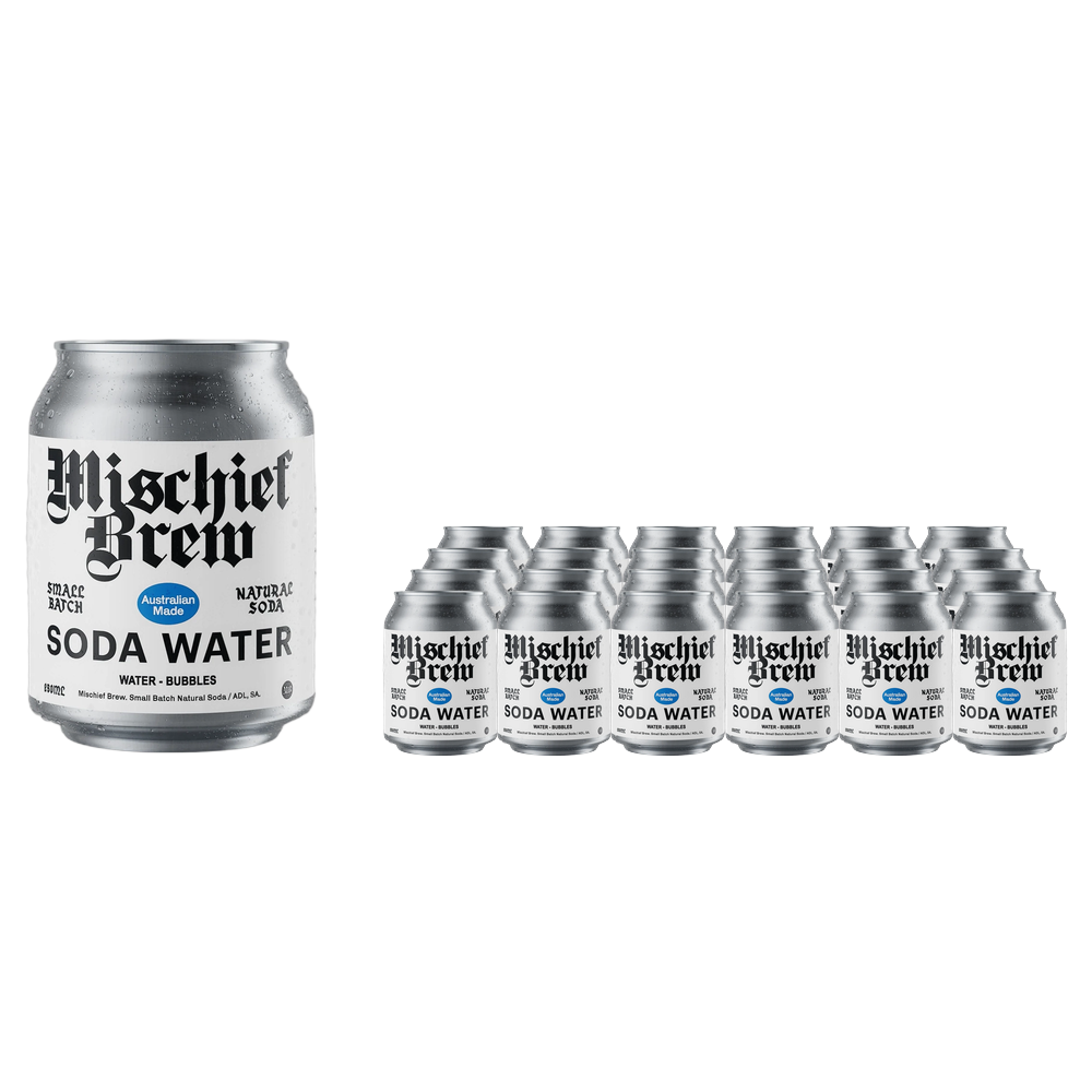 Buy Mischief Brew Soda Water Can 250ml - Sans Drinks