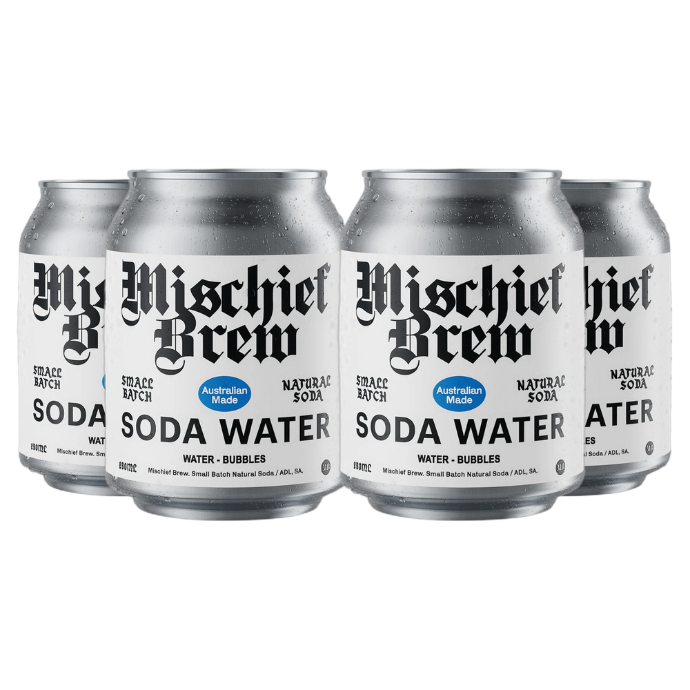 Buy Mischief Brew Soda Water Can 250ml - Sans Drinks