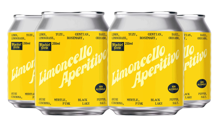 Buy Mischief Limoncello Aperitivo Can 250ml - Sans Drinks