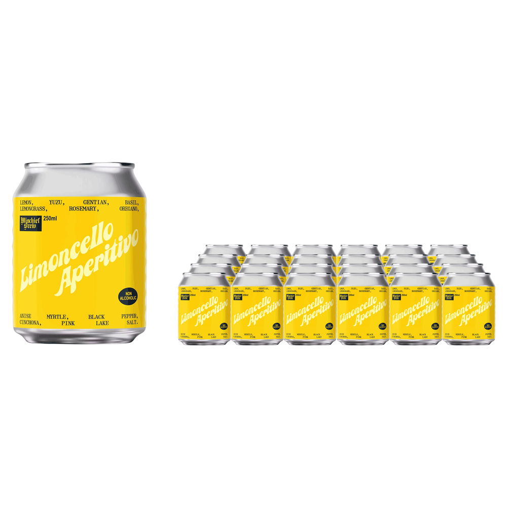 Buy Mischief Limoncello Aperitivo Can 250ml - Sans Drinks
