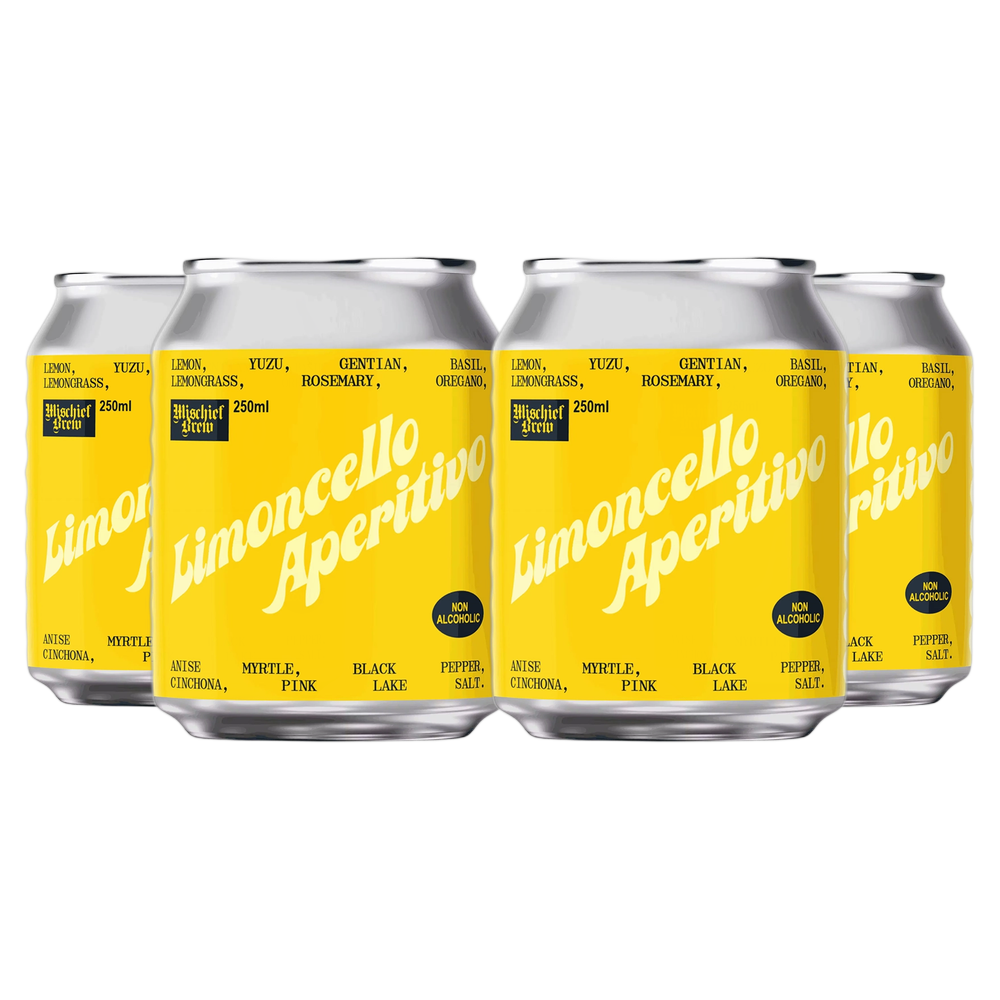 Buy Mischief Limoncello Aperitivo Can 250ml - Sans Drinks