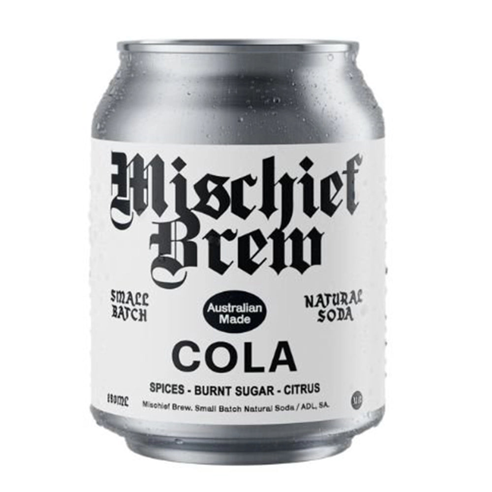 Buy Mischief Tonic Cola Can 250ml - Sans Drinks