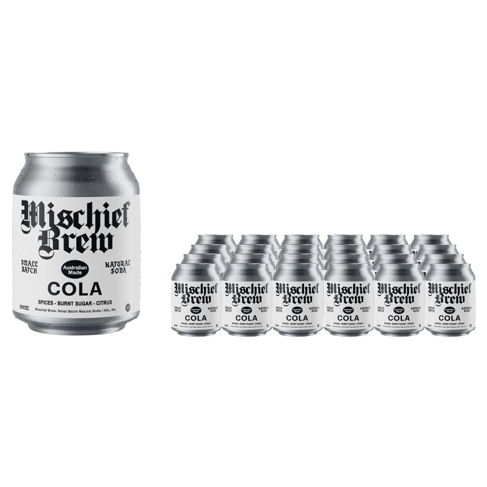 Buy Mischief Tonic Cola Can 250ml - Sans Drinks