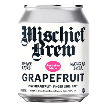 Buy Mischief Tonic Grapefruit Can 250ml - Sans Drinks Sans Drinks