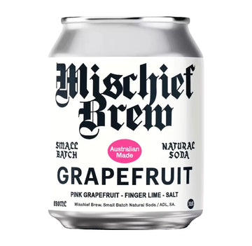 Buy Mischief Tonic Grapefruit Can 250ml - Sans Drinks Sans Drinks