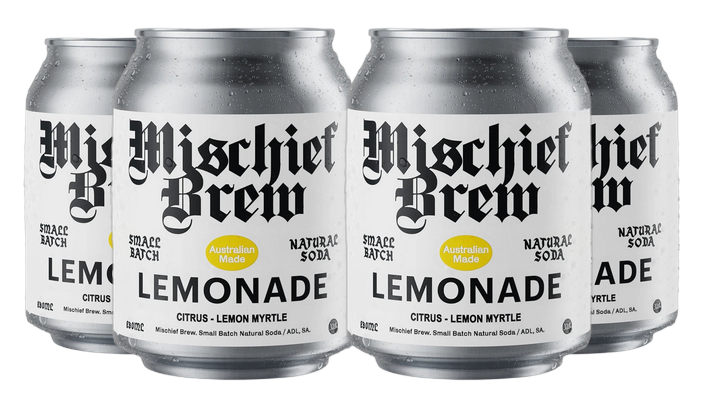 Buy Mischief Tonic Lemonade Can 250ml - Sans Drinks