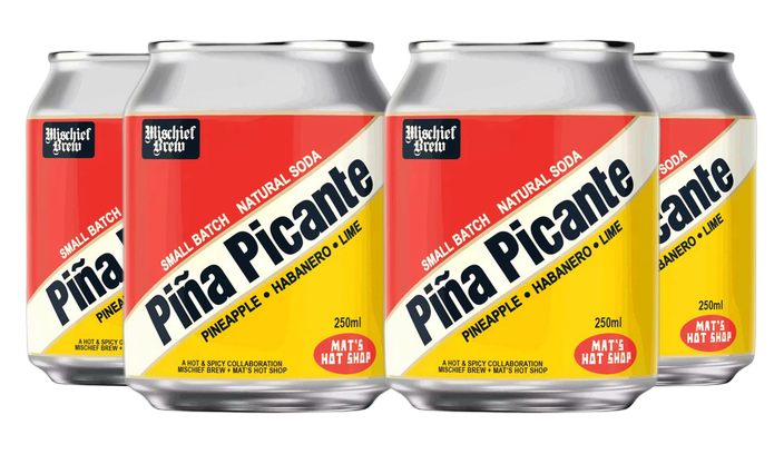 Buy Mischief Tonic Pina Picante Can 250ml - Sans Drinks