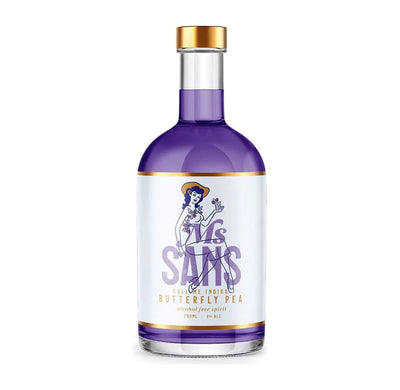 Ms Sans Call Me Indigo Butterfly Pea Gin Substitute