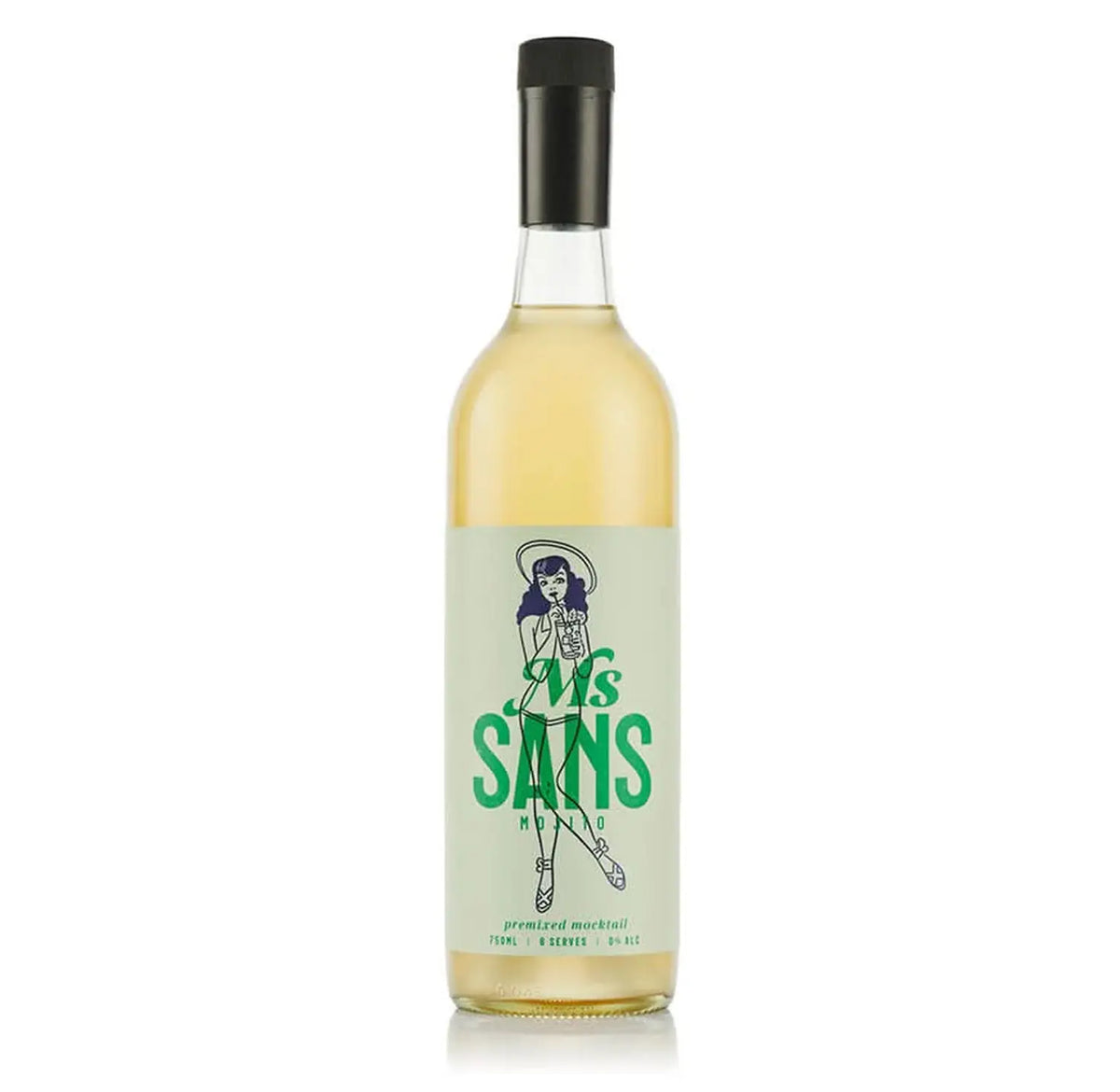 Buy Ms Sans Non-Alcoholic Mojito Premixed - Sans Drinks