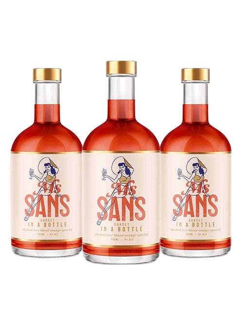 Buy Ms Sans Sunset In A Bottle Blood Orange Sparkling - Sans Drinks