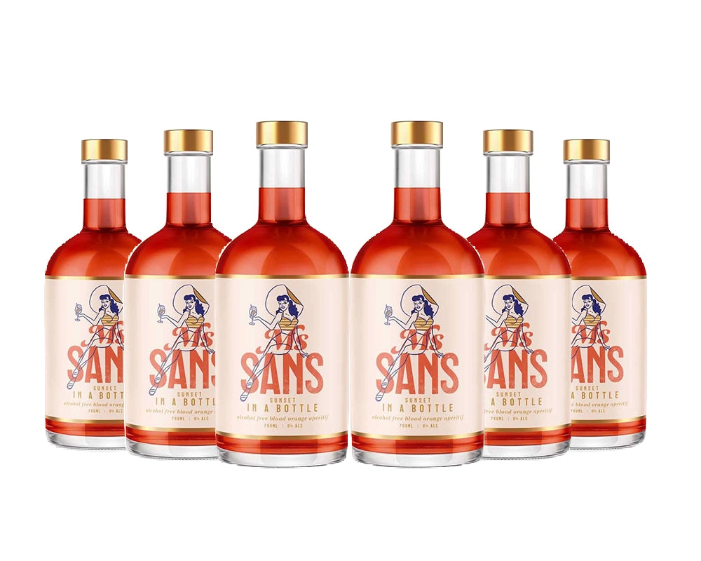Buy Ms Sans Sunset In A Bottle Blood Orange Sparkling - Sans Drinks