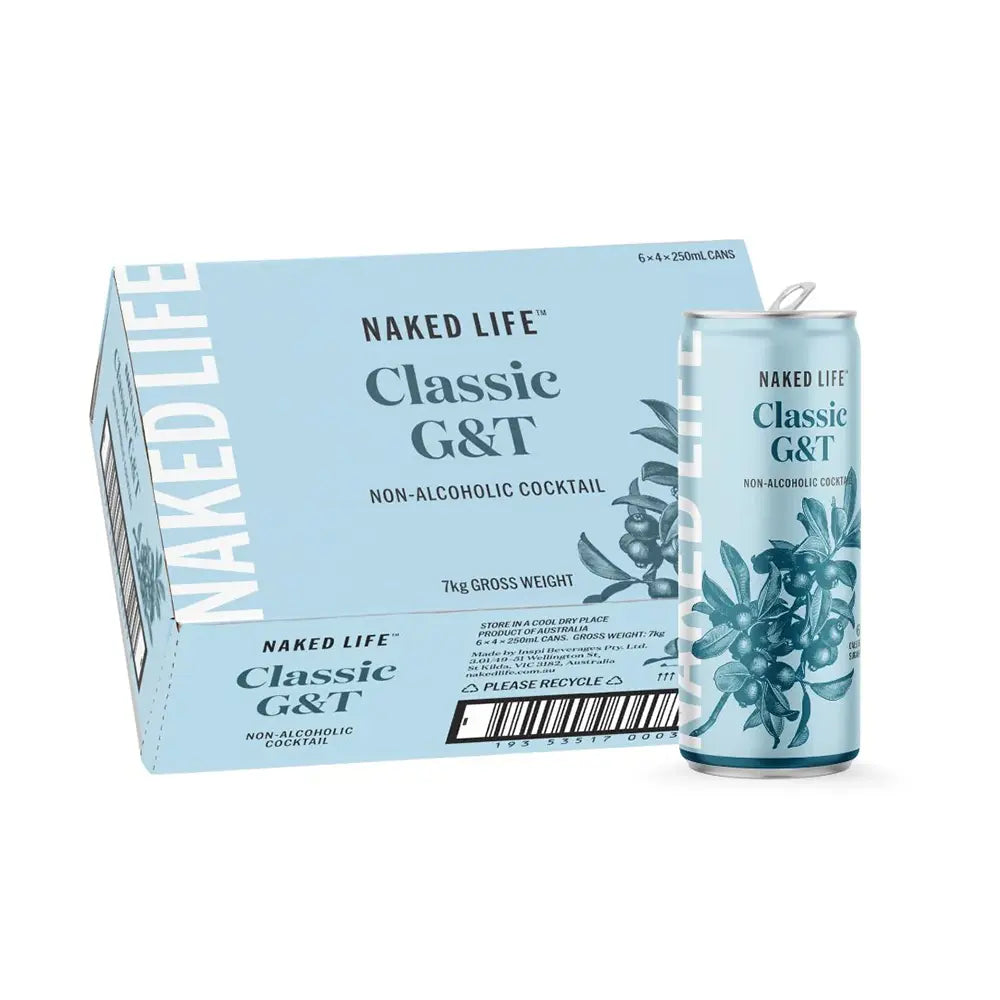 Buy Naked Life Classic G&T Non-Alcoholic Cocktail - Sans Drinks