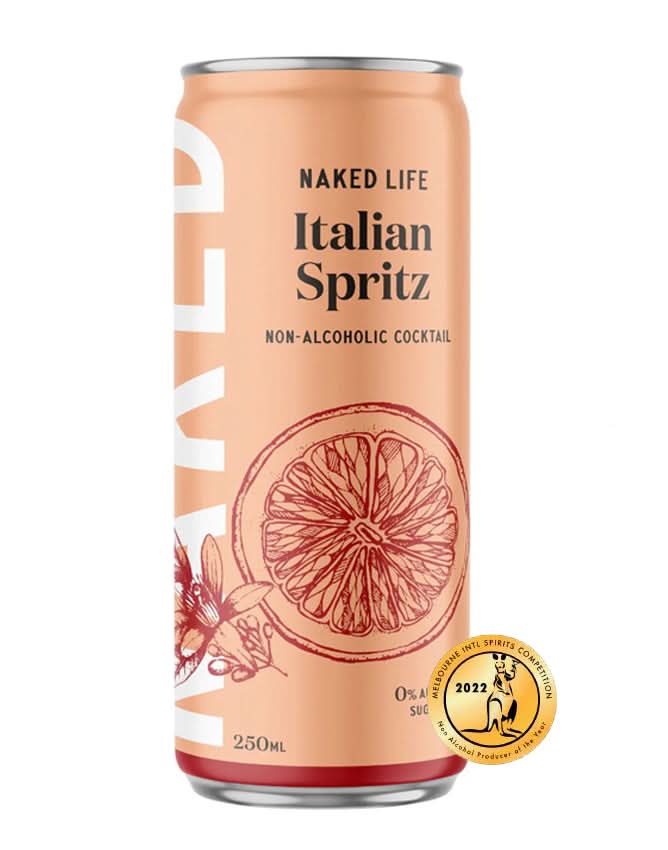 Buy Naked Life Italian Spritz Non-Alcoholic Cocktail - Sans Drinks Sans Drinks