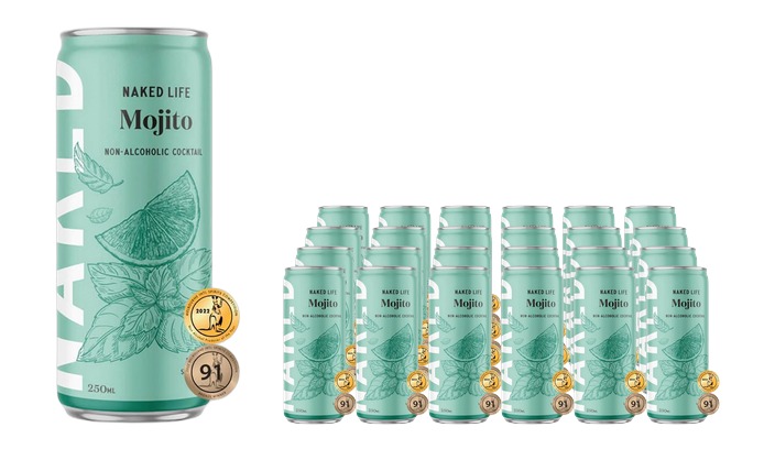 Buy Naked Life Non-Alcoholic Mojito Cocktail - Sans Drinks