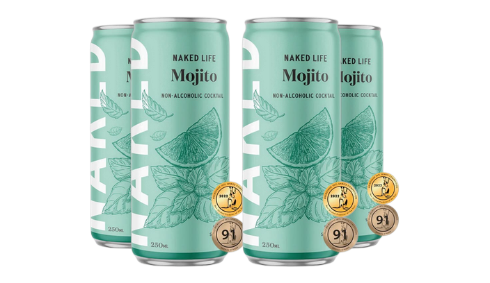 Buy Naked Life Non-Alcoholic Mojito Cocktail - Sans Drinks