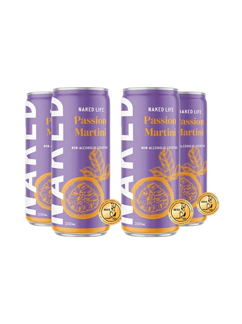 Buy Naked Life Passion Martini Non-alcoholic Cocktail - Sans Drinks