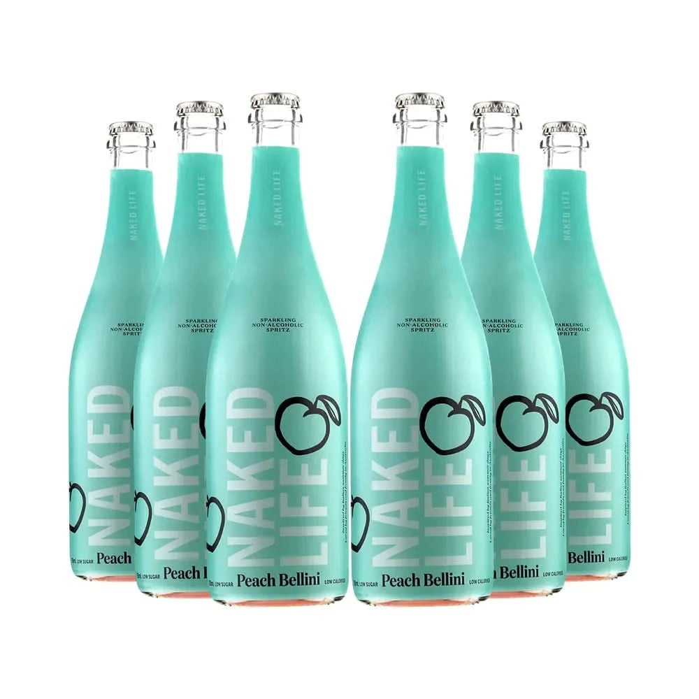 Buy Naked Life Sparkling Peach Bellini Non Alcoholic - Sans Drinks