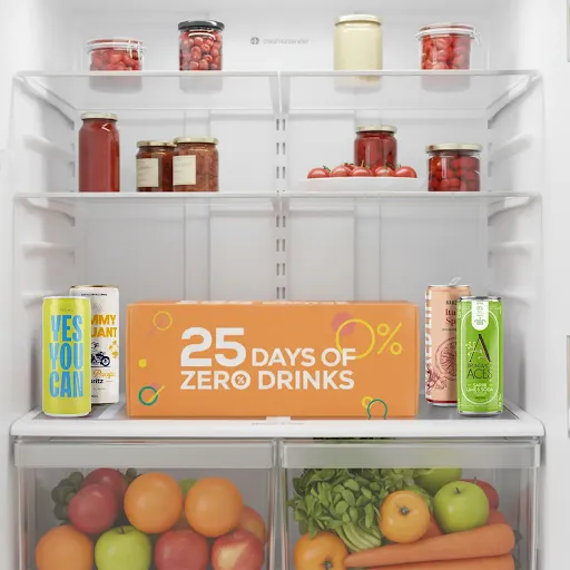 Buy Non-Alc Xmas Wines & Cocktails Advent Calendar - Sans Drinks