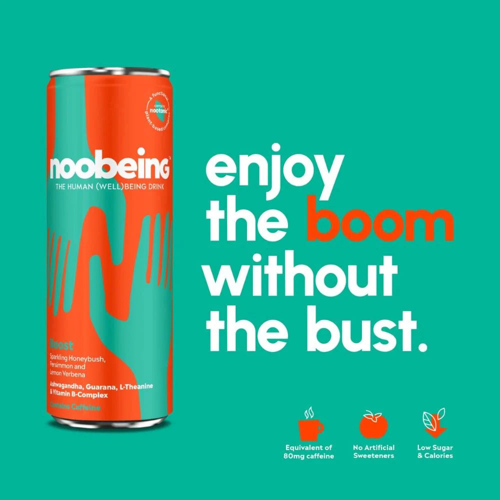 Buy Noobeing Boost Wellbeing Drink 300ml Cans - Sans Drinks