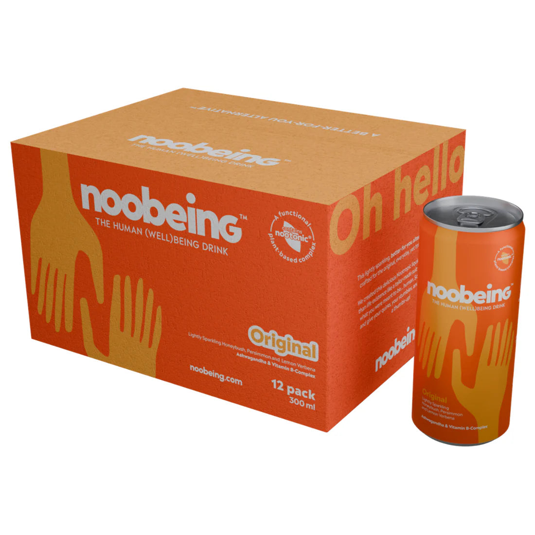 Buy Noobeing Original Wellbeing Drink 300ml Cans - Sans Drinks