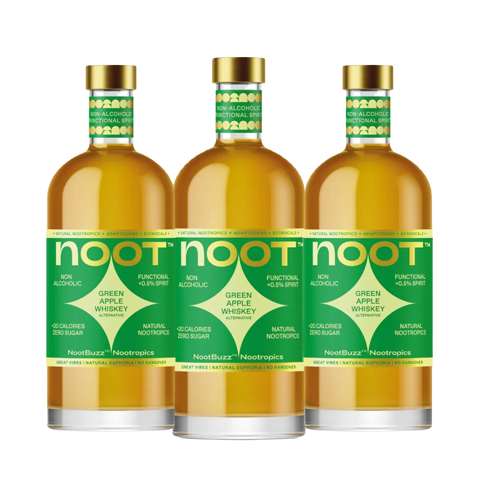Buy Noot Green Apple Whiskey Functional Spirit 700ml - Sans Drinks