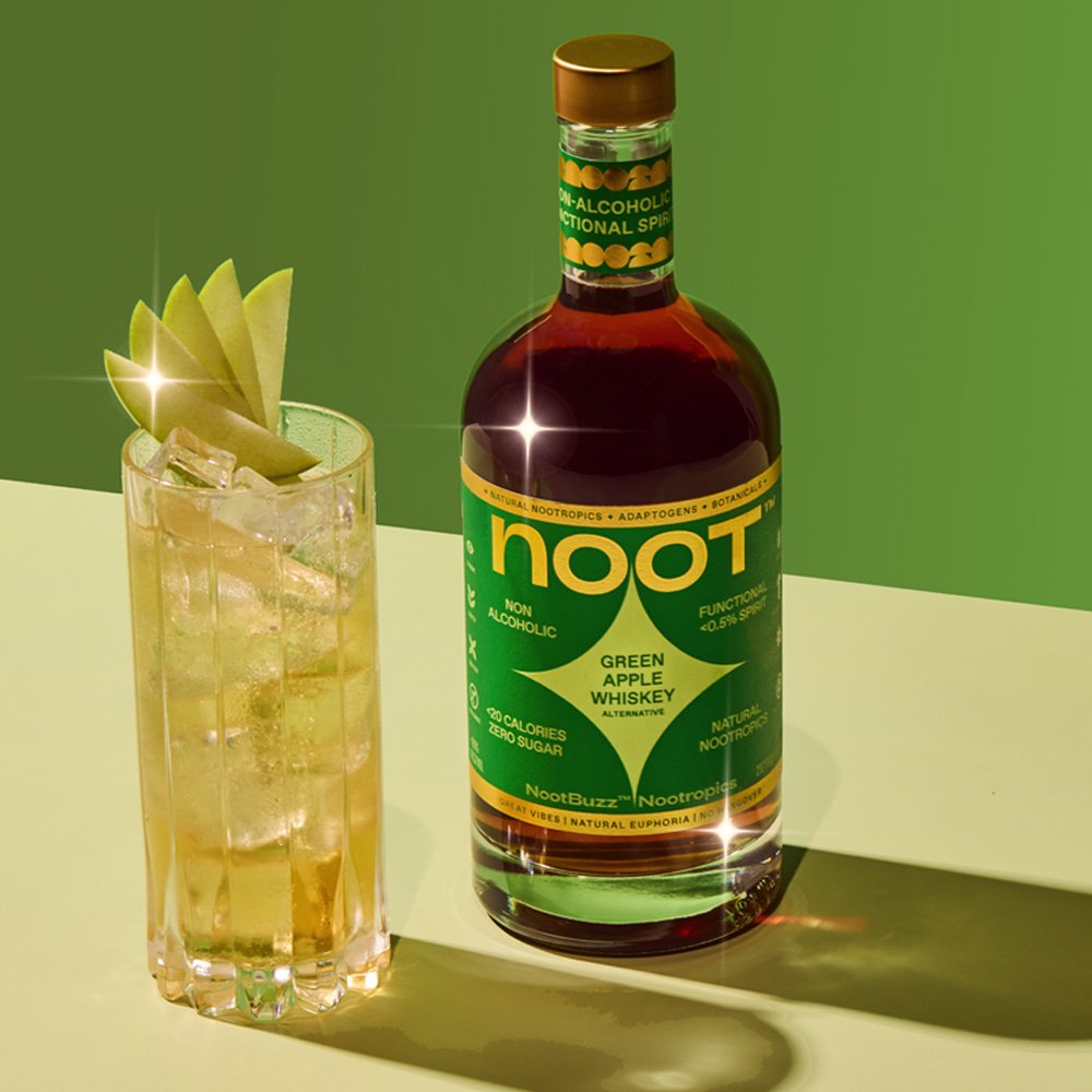 Buy Noot Green Apple Whiskey Functional Spirit 700ml - Sans Drinks