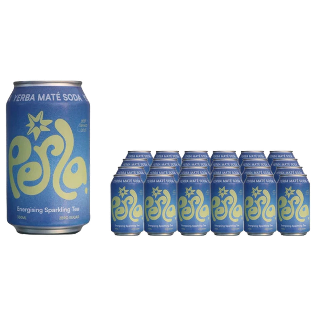 Buy Perla Yerba Mate Soda Can 330ml - Sans Drinks
