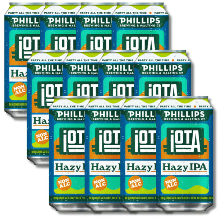 Buy Philips iOTA HAZY IPA Non-alcoholic craft beer 355ml - Sans Drinks