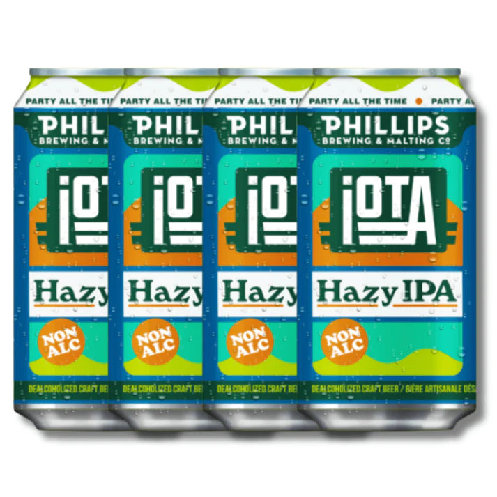 Buy Philips iOTA HAZY IPA Non-alcoholic craft beer 355ml - Sans Drinks