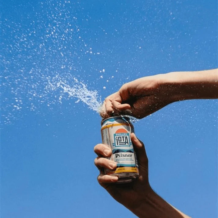 Buy Philips iOTA PILSNER non-alcoholic craft beer 355ml - Sans Drinks