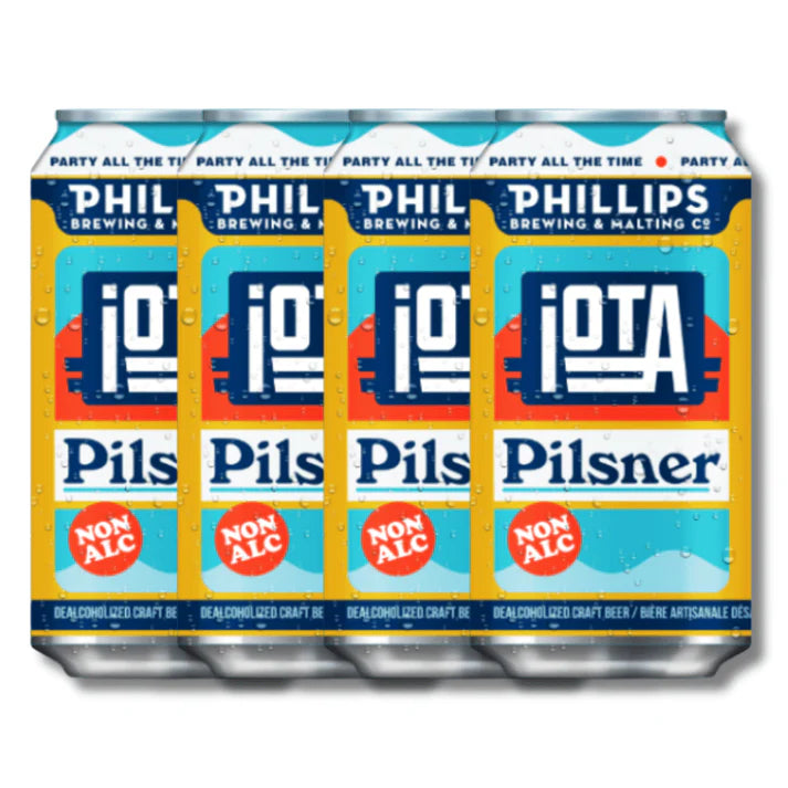 Buy Philips iOTA PILSNER non-alcoholic craft beer 355ml - Sans Drinks