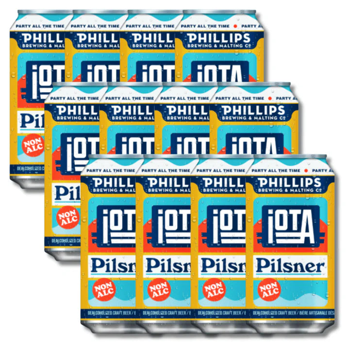 Buy Philips iOTA PILSNER non-alcoholic craft beer 355ml - Sans Drinks