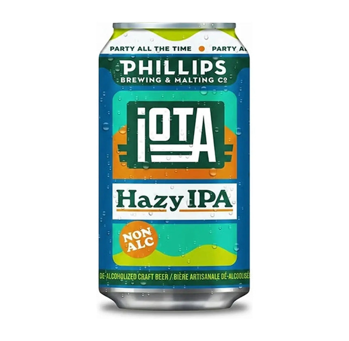 Buy Phillips iOTA HAZY IPA Non-alcoholic craft beer 355ml - Sans Drinks