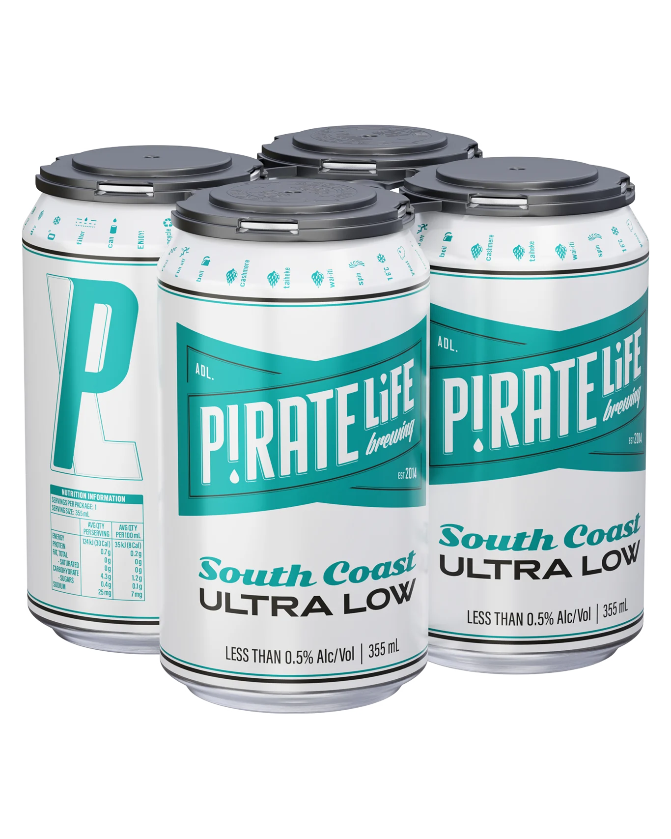 Buy Pirate Life South Coast Ultra Low Can - Sans Drinks