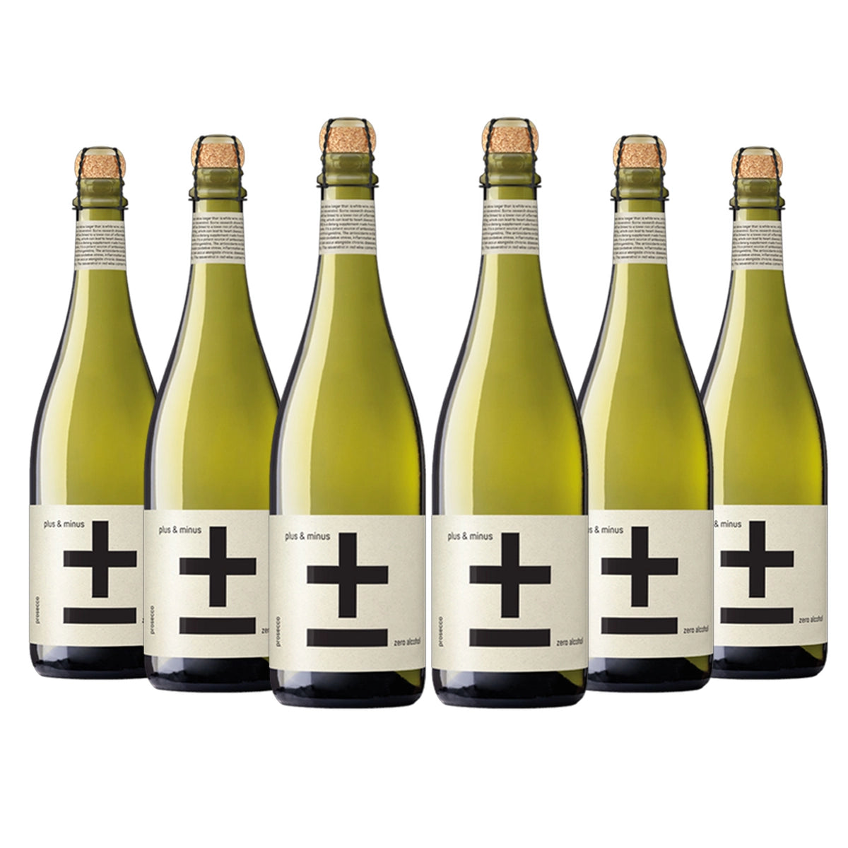 Plus & Minus Prosecco | Sans Drinks