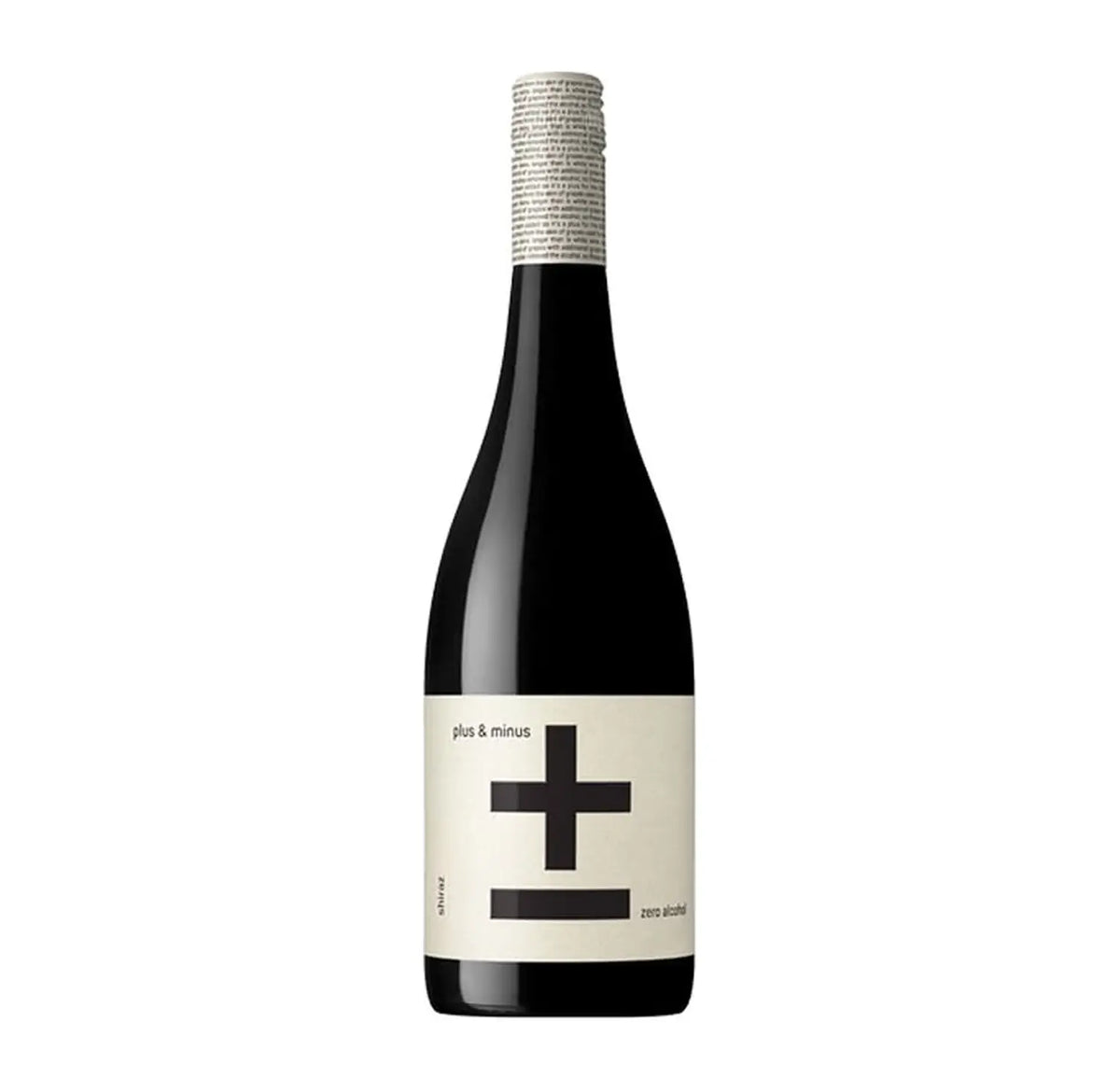 Buy Plus & Minus Shiraz - Sans Drinks