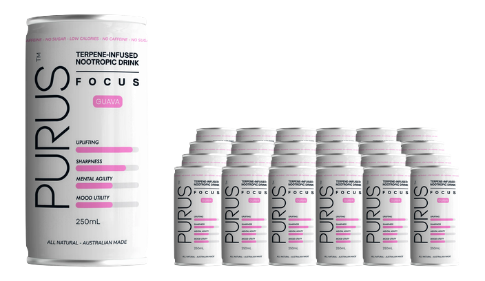 Buy Purus Focus Guava - Sans Drinks