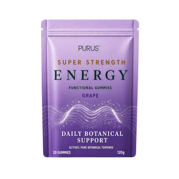 Buy Purus Gummies Energy Grape 120g - Sans Drinks Sans Drinks