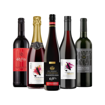 Rich & Refined Alcohol Free Shiraz Mixed - 5 Pack