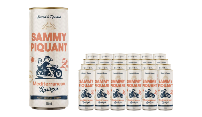 Buy Sammy Piquant Mediterranean Spritzer 250ml - Sans Drinks