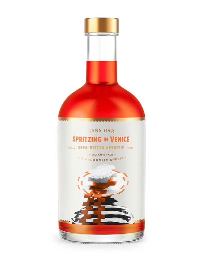 Buy Sans Bar Spritzing In Venice Non-Alcoholic Aperitif Sparkling - Sans Drinks
