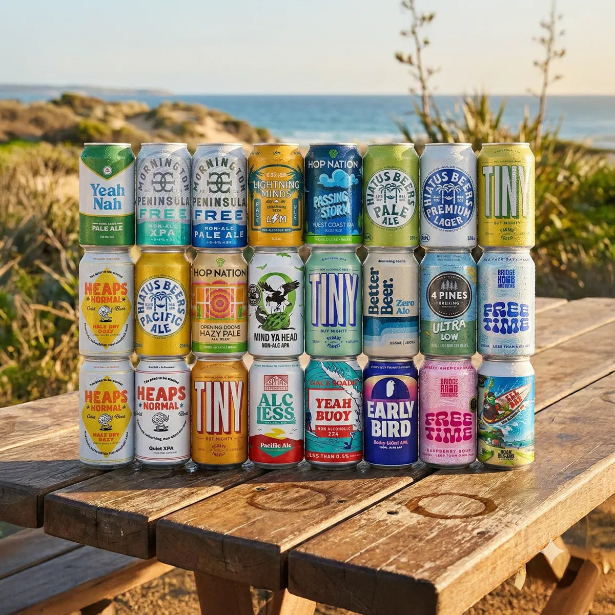 Buy Sans Drinks Seasonal Non-Alcoholic Beer Box (24 Pack) - Sans Drinks