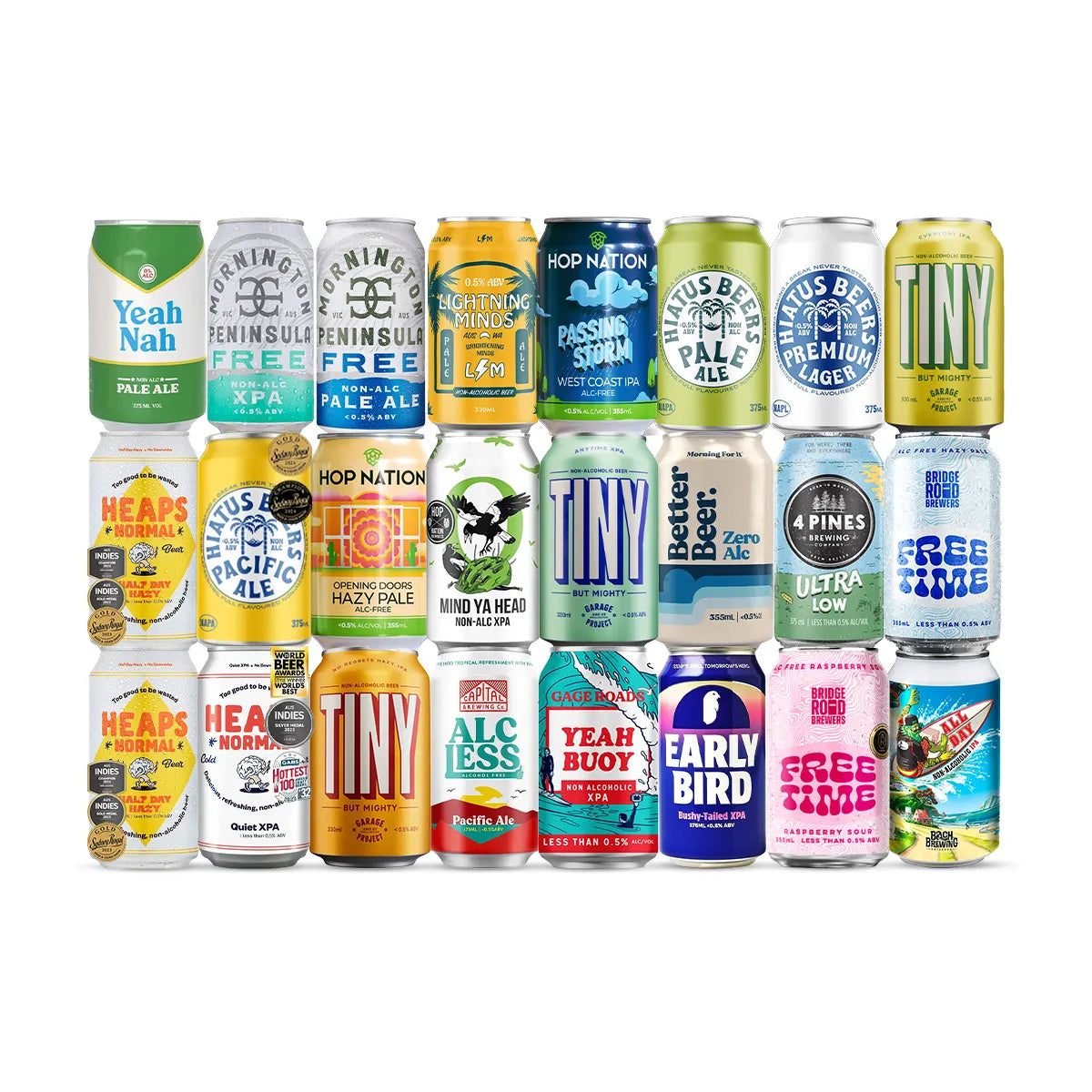 Buy Sans Drinks Seasonal Non-Alcoholic Beer Box (24 Pack) - Sans Drinks