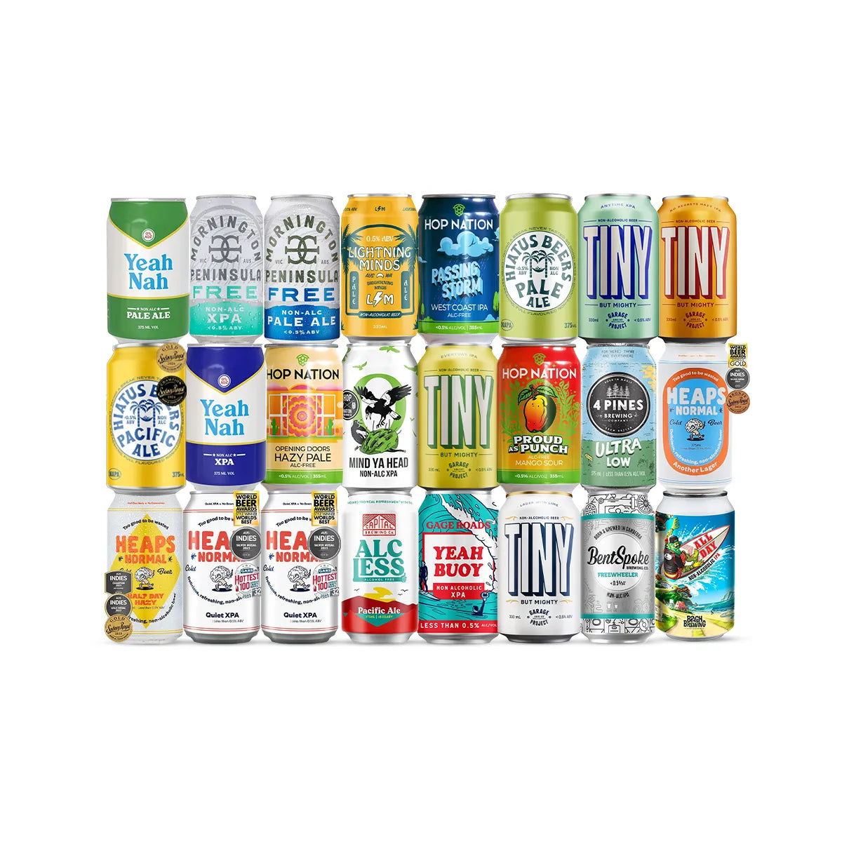 Buy Sans Drinks Seasonal Non-Alcoholic Beer Box (24 Pack) - Sans Drinks