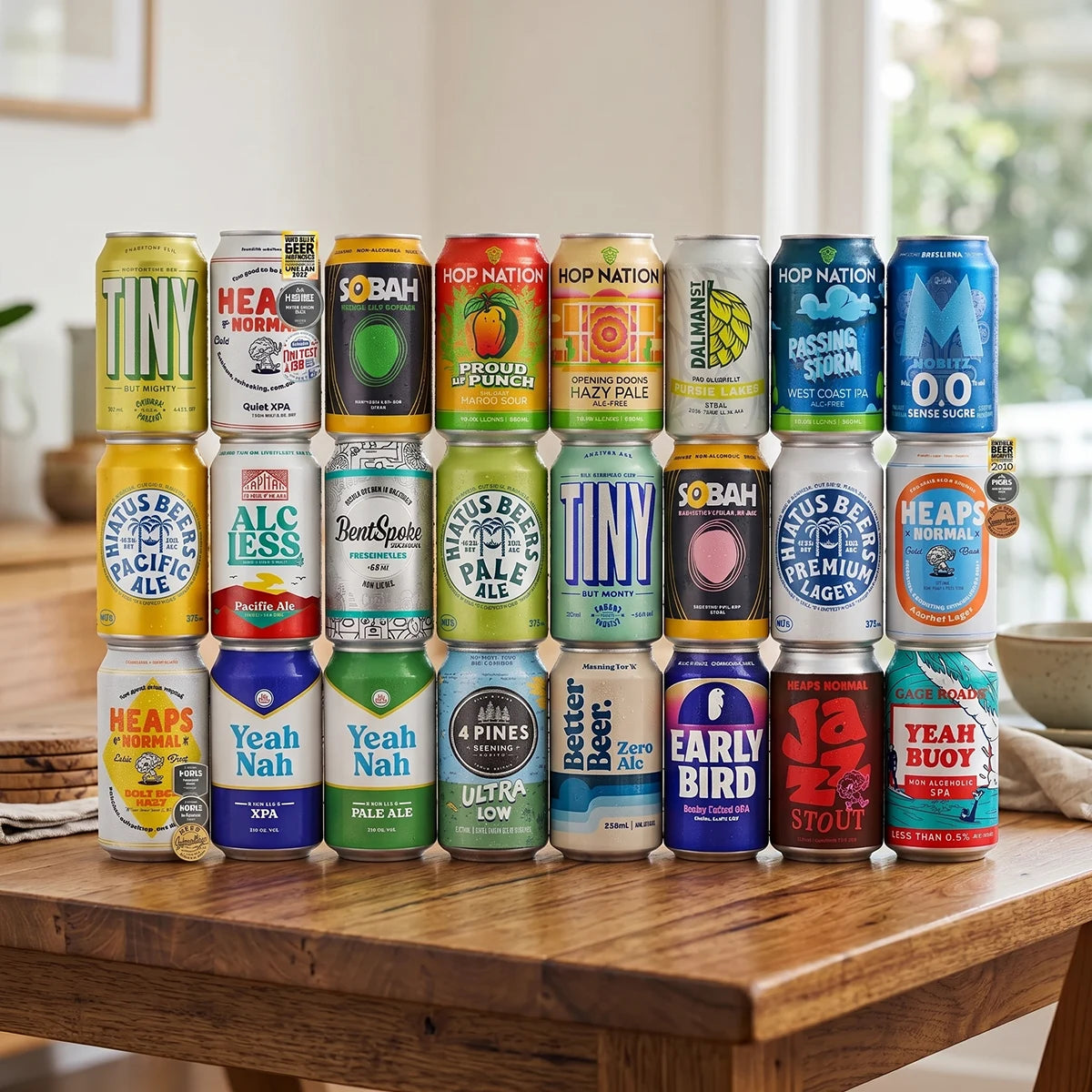 Buy Sans Drinks Seasonal Non-Alcoholic Beer Box (24 Pack) - Sans Drinks