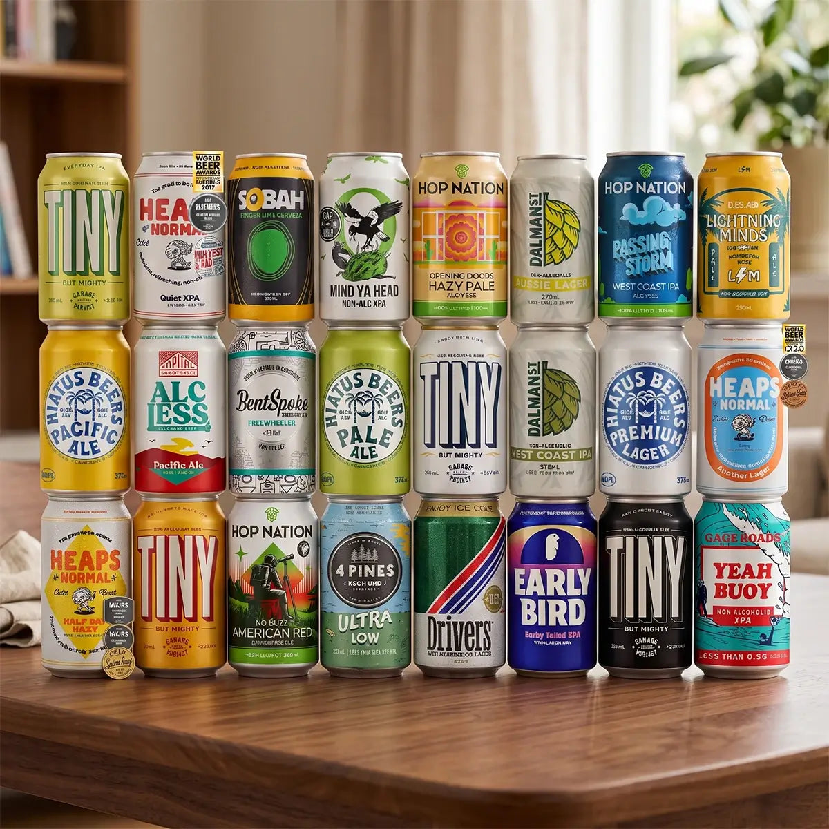Buy Sans Drinks Seasonal Non-Alcoholic Beer Box (24 Pack) - Sans Drinks