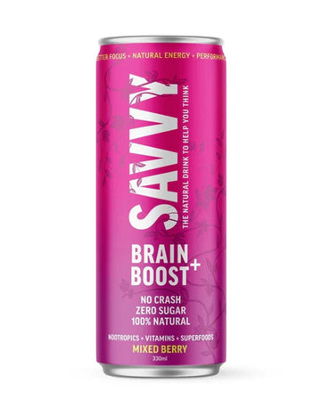 Savvy Brain + Boost Mixed Berry 330ml