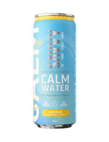 Buy Savvy Calm Water Lemonade 330ml - Sans Drinks Sans Drinks