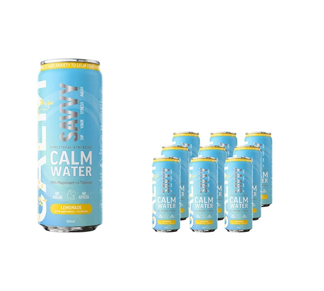 Buy Savvy Calm Water Lemonade 330ml - Sans Drinks
