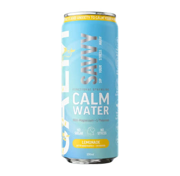 Buy Savvy Calm Water Lemonade 330ml - Sans Drinks Sans Drinks